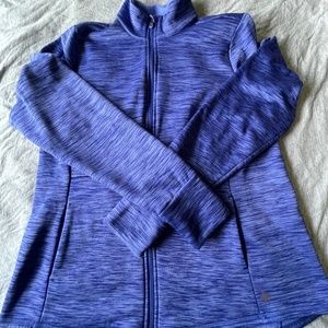 Tek Gear Dry Tek Stretchy Water Resistant Full Zip Fleece XL